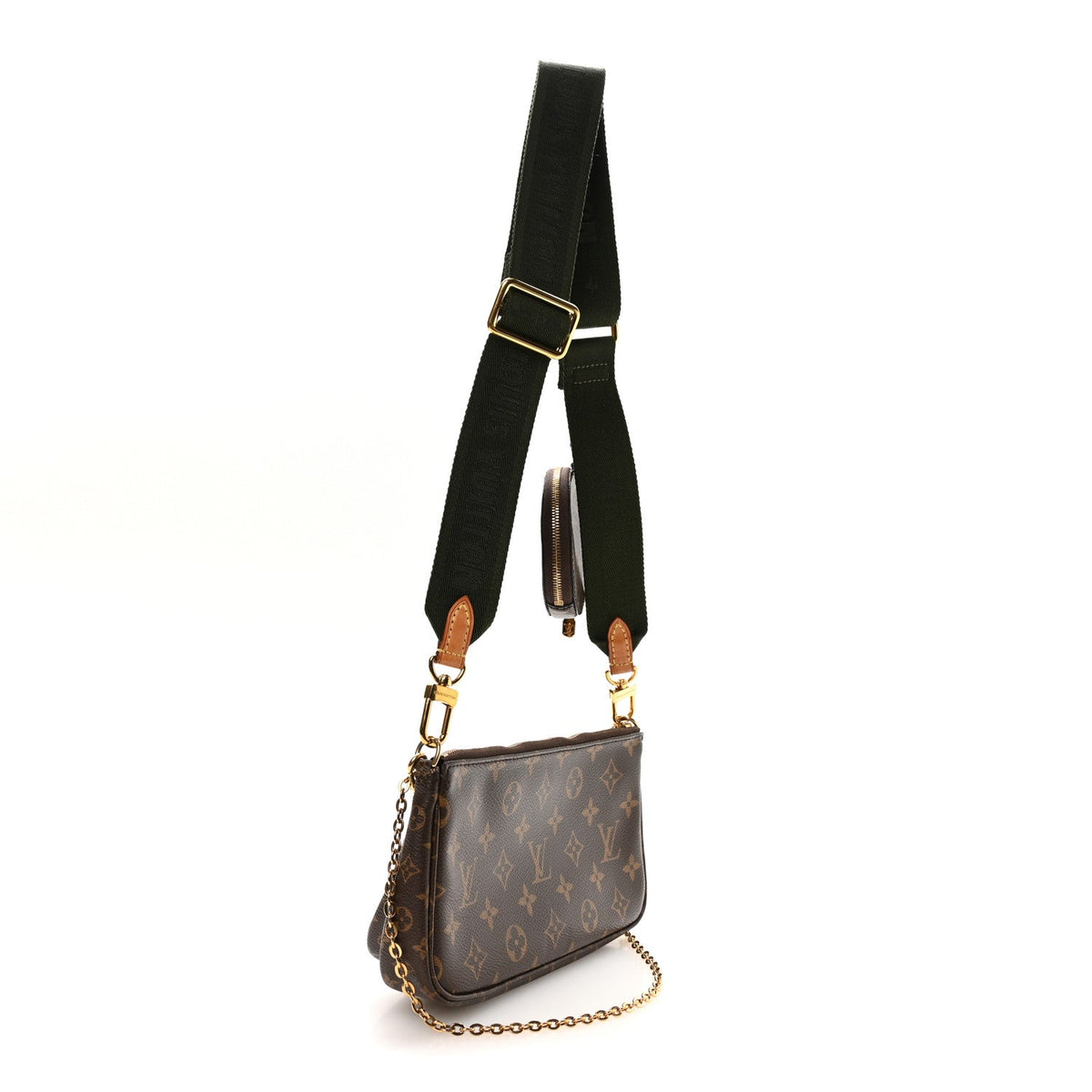 Monogram Multi Pochette Accessories Kaki Handbag