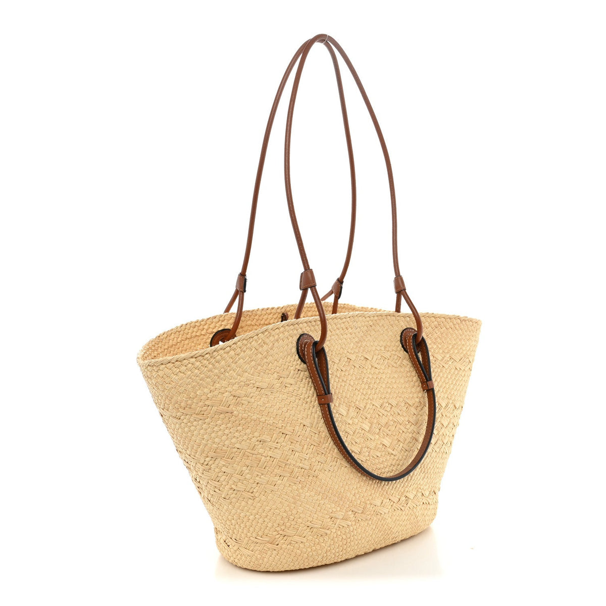Medium Calfskin Tote Bag - Natural