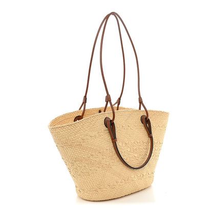 Medium Calfskin Tote Bag - Natural