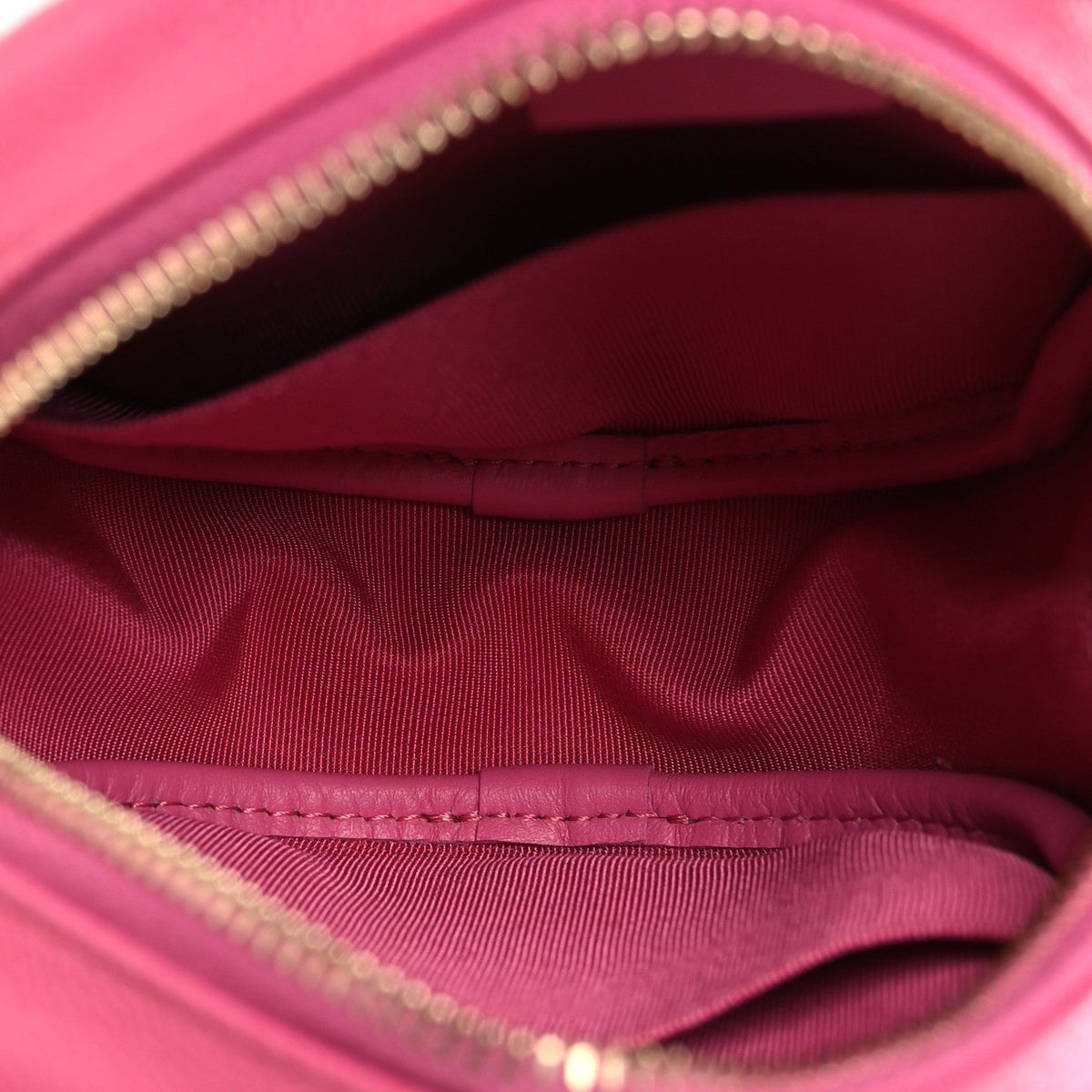 Quilted Caviar Clutch Bag - Pink