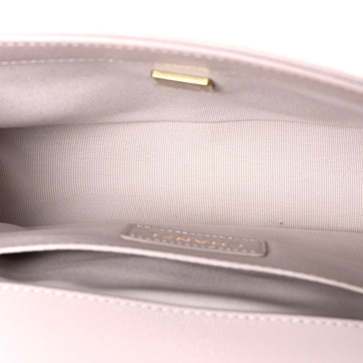Medium Quilted Caviar Flap Shoulder Bag - Pink