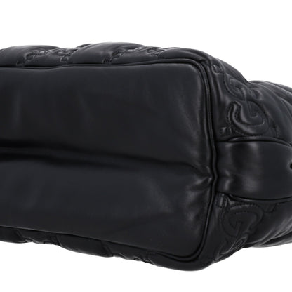 Large Calfskin Tote Bag - Black