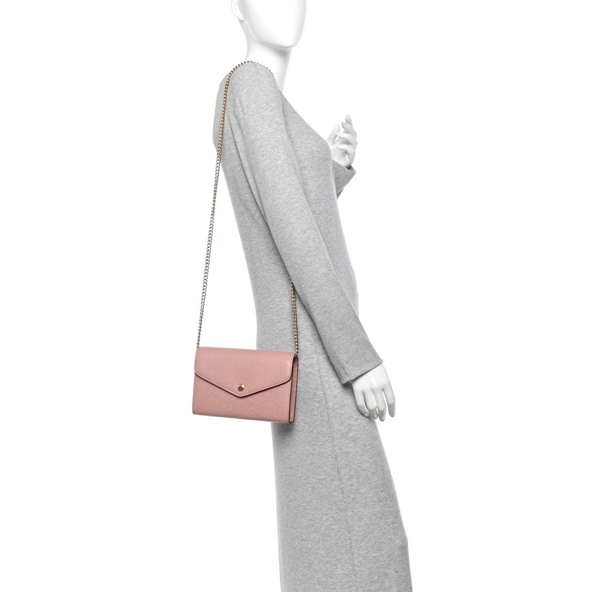 Calfskin Wallet Bag - Pink