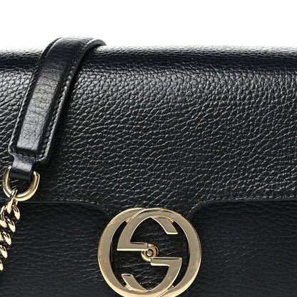 Calfskin Crossbody Bag - Black