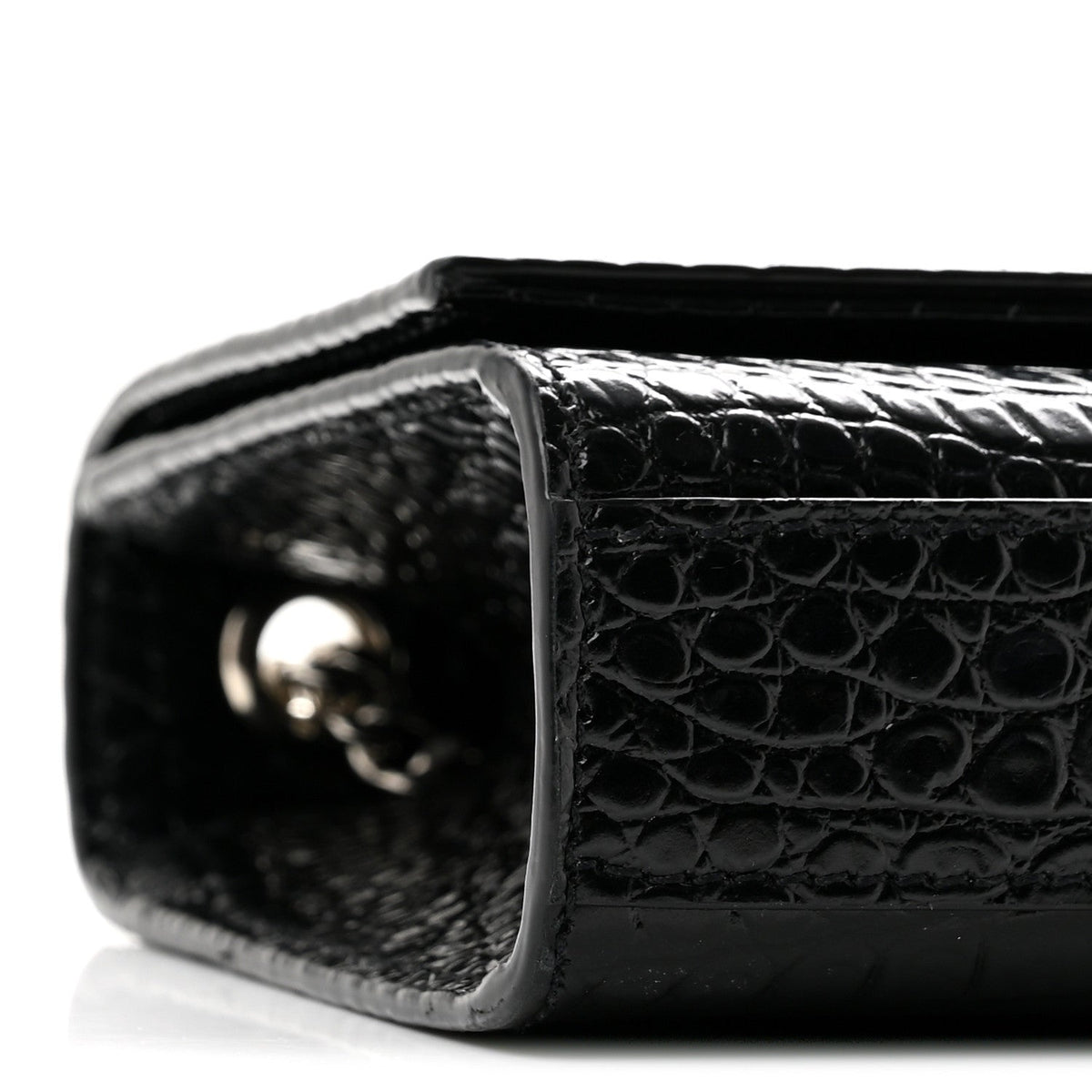 Small Calfskin Satchel Bag