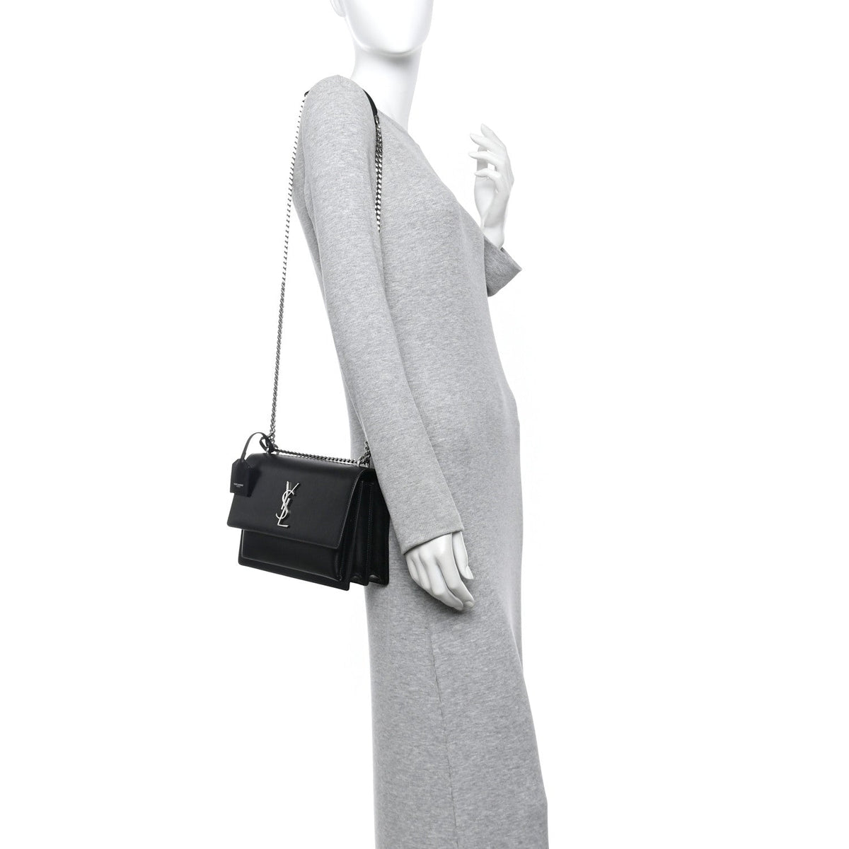 Medium Calfskin Handbag - Black