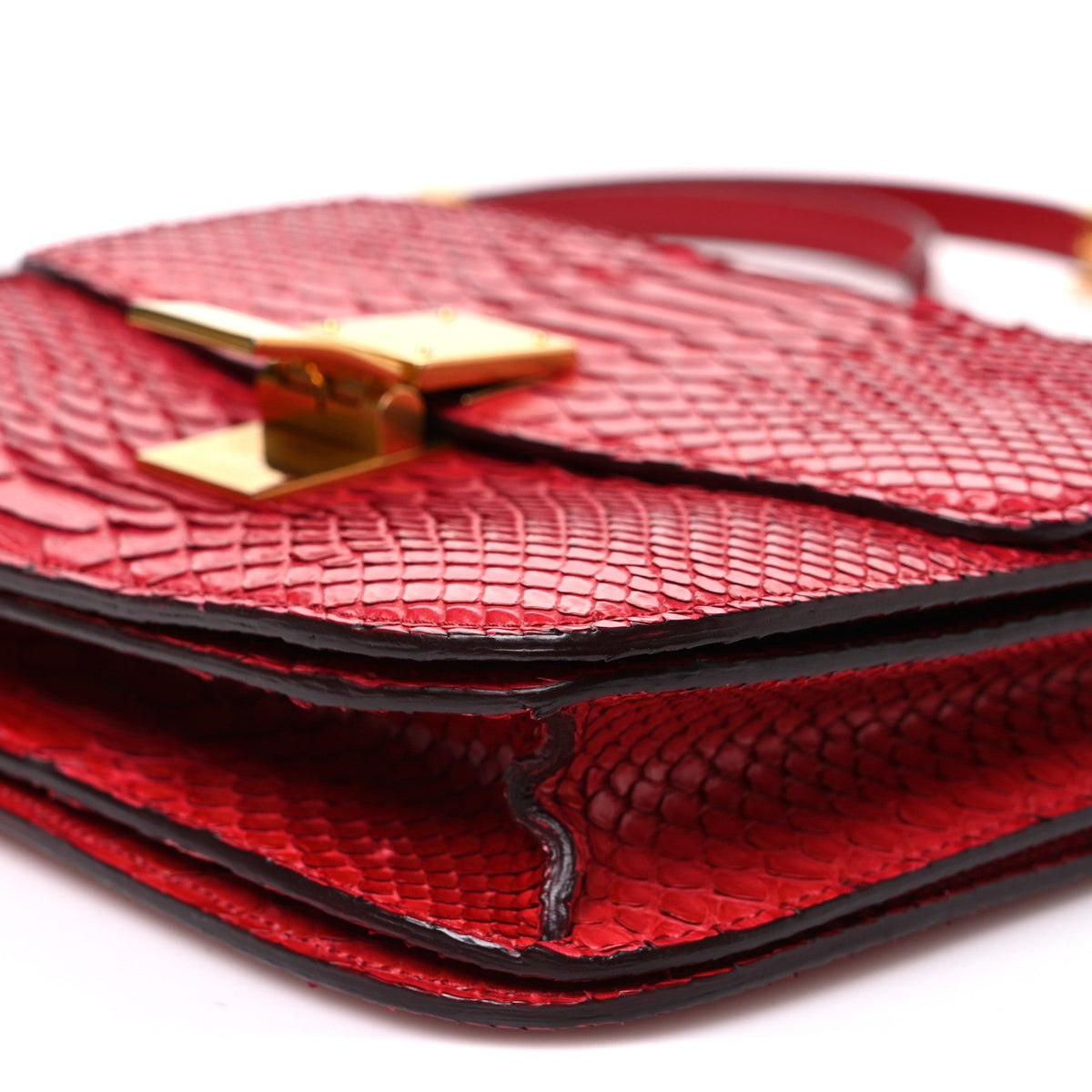 Medium Flap Shoulder Bag - Red
