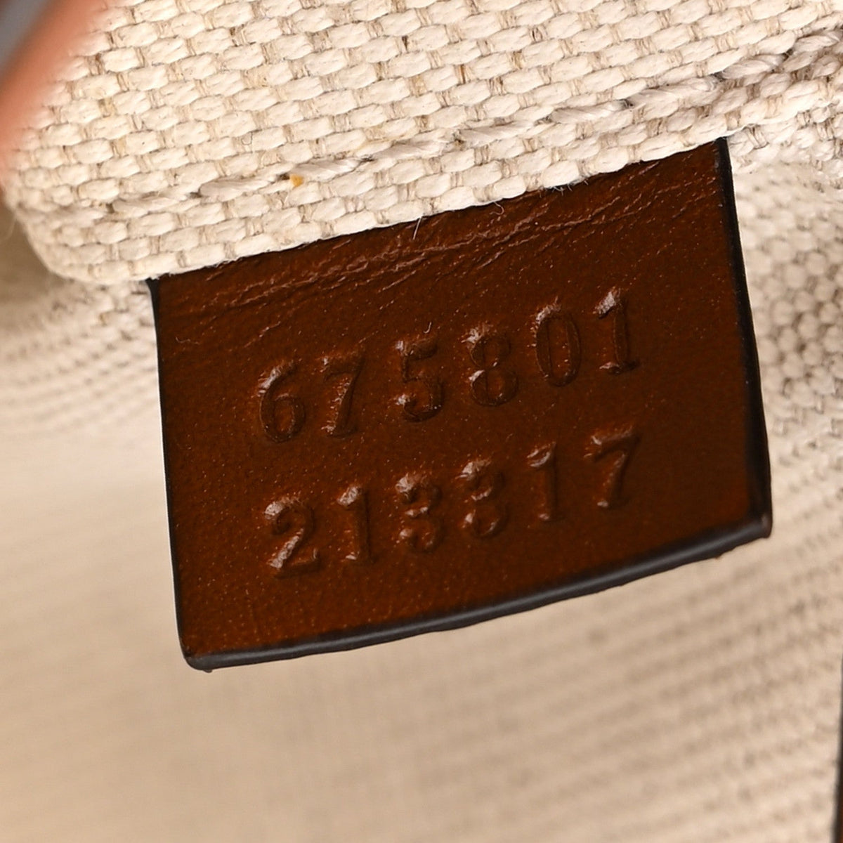 Mini Calfskin Canvas Shoulder Bag