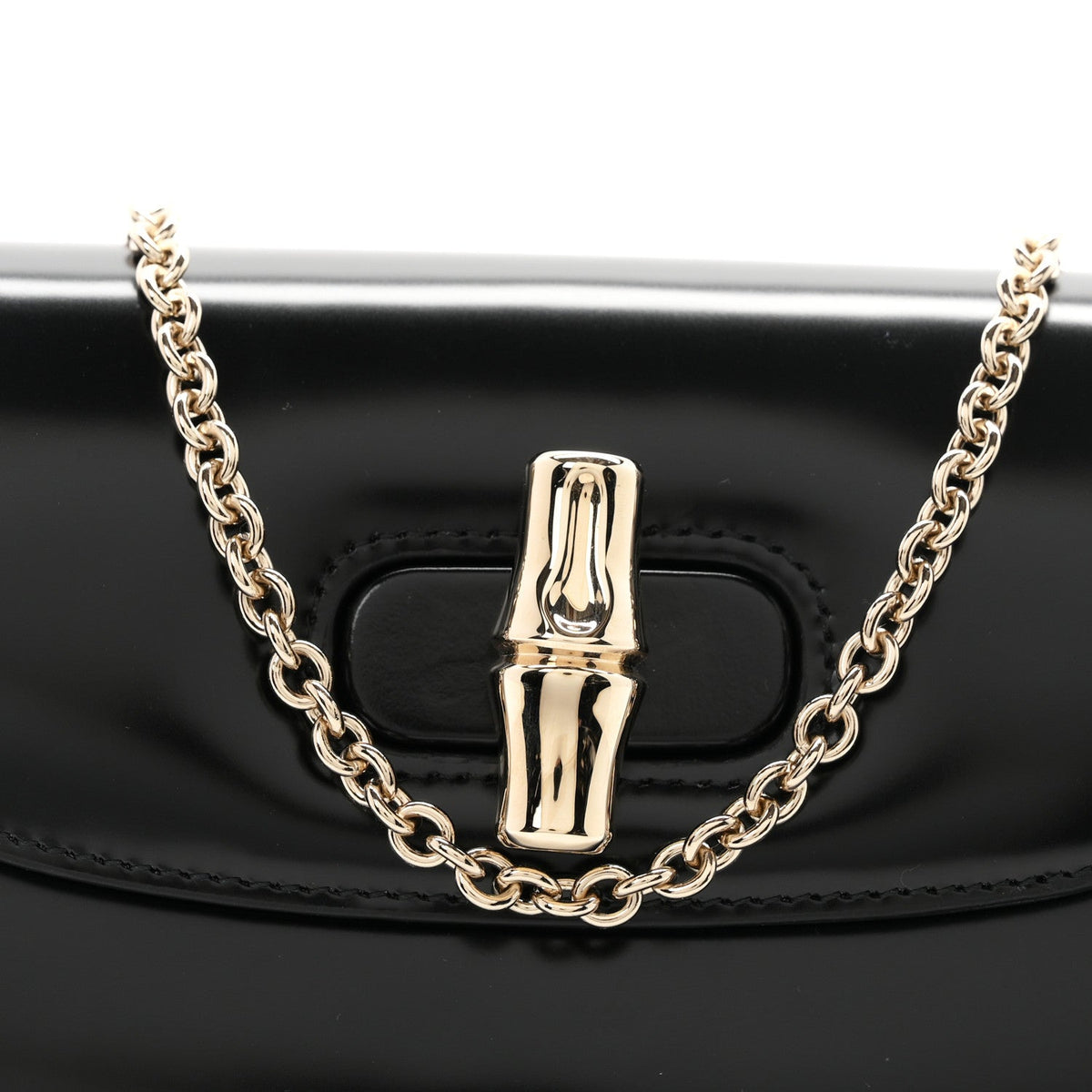 Small Calfskin Handbag - Black