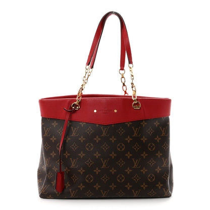 Monogram Pallas Shopper Cherry Handbag