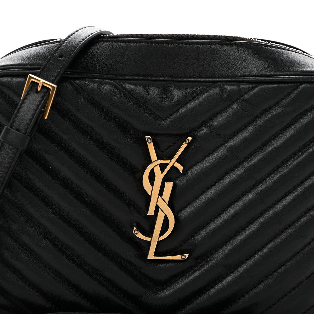 Calfskin Crossbody Bag - Black