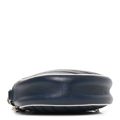 Mini Calfskin Shoulder Bag - Black