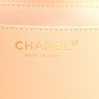 Large Caviar Tote Bag - Beige