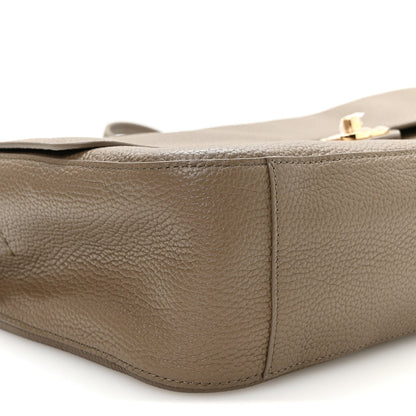 Small Calfskin Flap Shoulder Bag