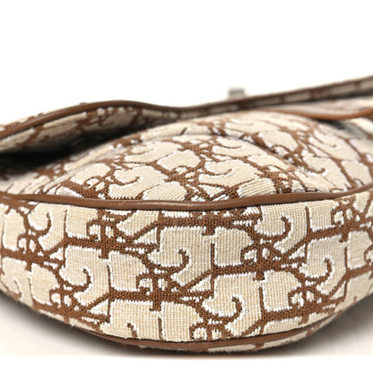 X Cactus Jack Oblique Saddle Bag Coffee Handbag