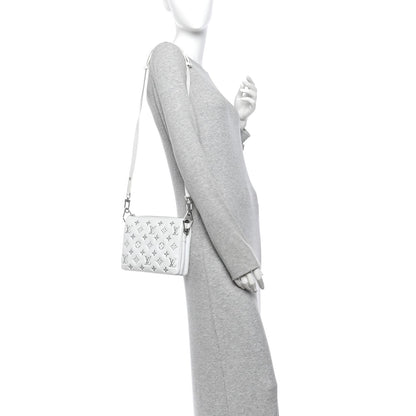 Lambskin Handbag - White