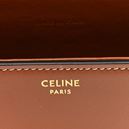 Mini Calfskin Crossbody Bag - Tan