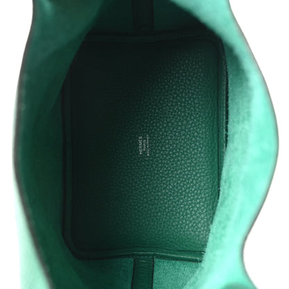 Taurillon Clemence Picotin Lock 18 Pm Ve Handbag