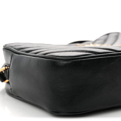 Calfskin Crossbody Bag - Black
