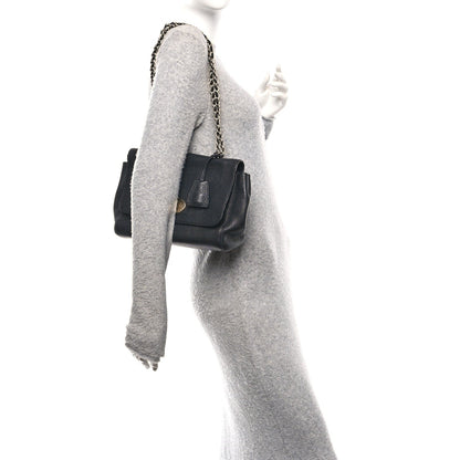 Medium Calfskin Handbag - Black
