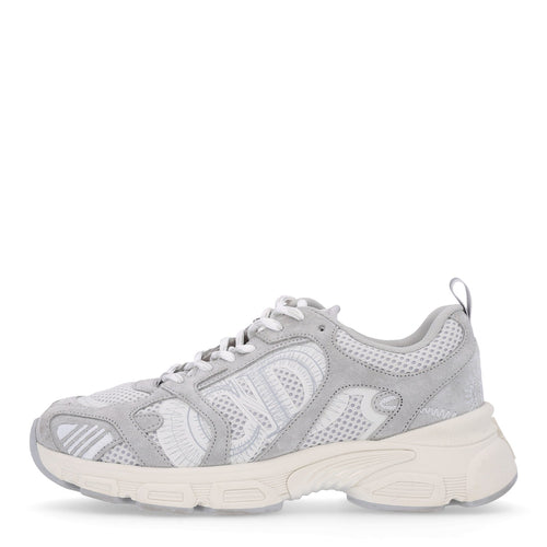Technical Mesh Suede Chrono Sneakers Grey