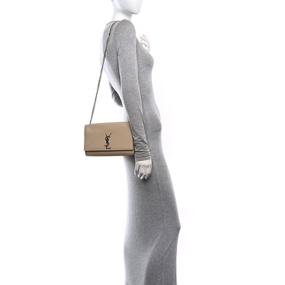 Medium Satchel Bag - Beige
