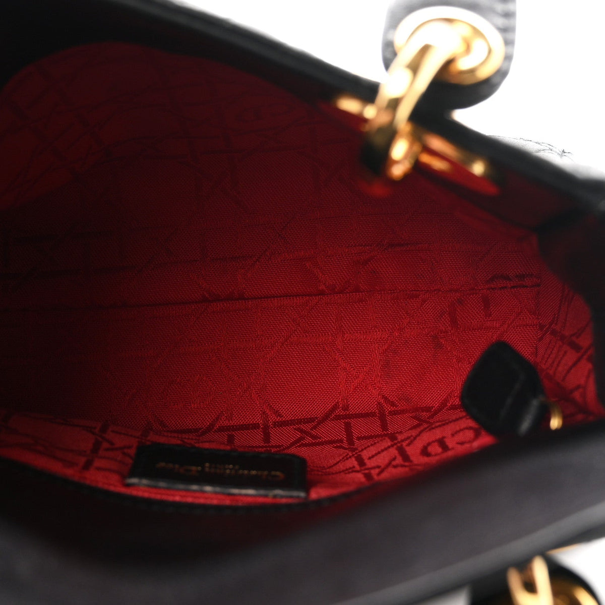 Mini Lambskin Handbag - Black