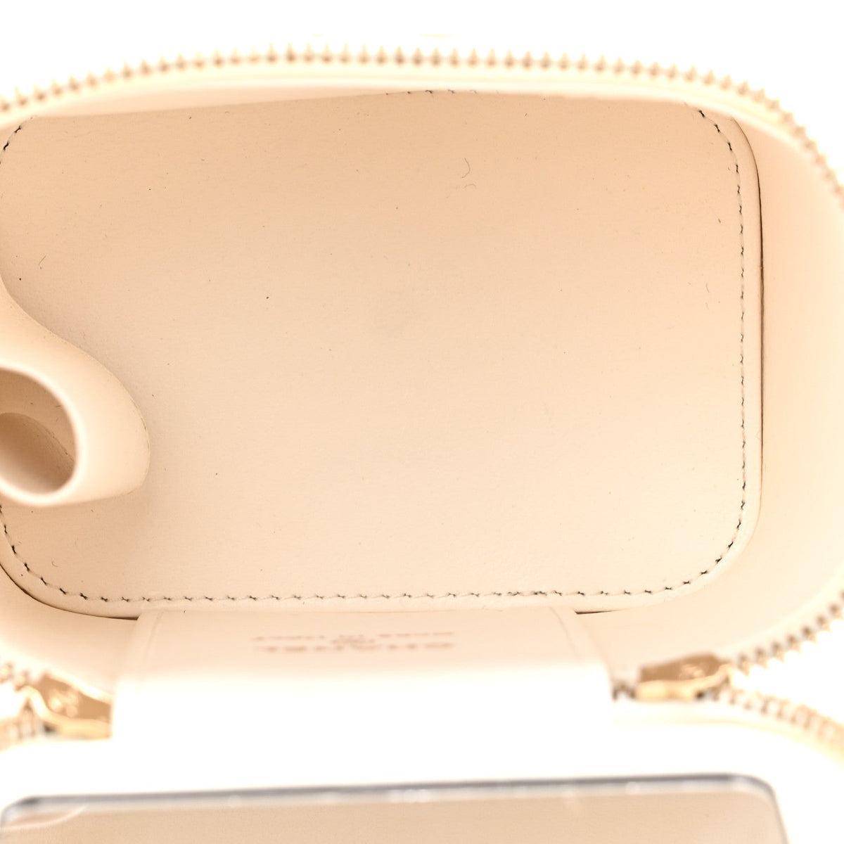 Mini Quilted Lambskin Handbag - White