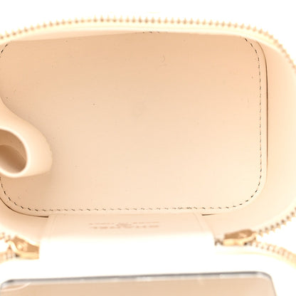 Mini Quilted Lambskin Handbag - White