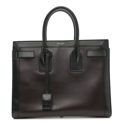 Small Calfskin Handbag - Black