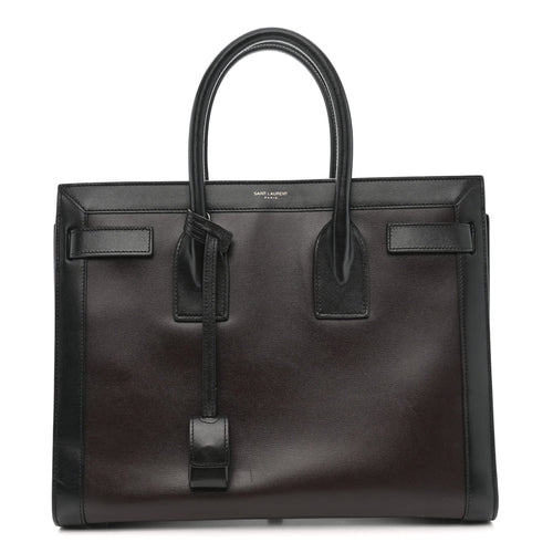 Small Calfskin Handbag - Black
