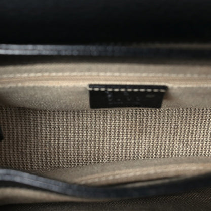 Calfskin Crossbody Bag - Black