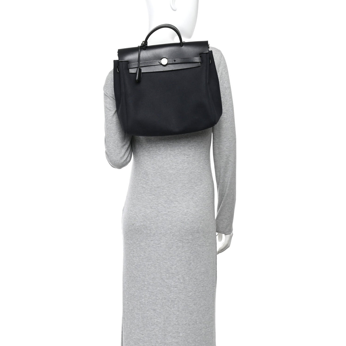 Calfskin Backpack - Black