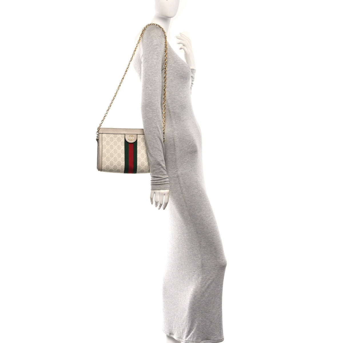 Small Calfskin Shoulder Bag - Red