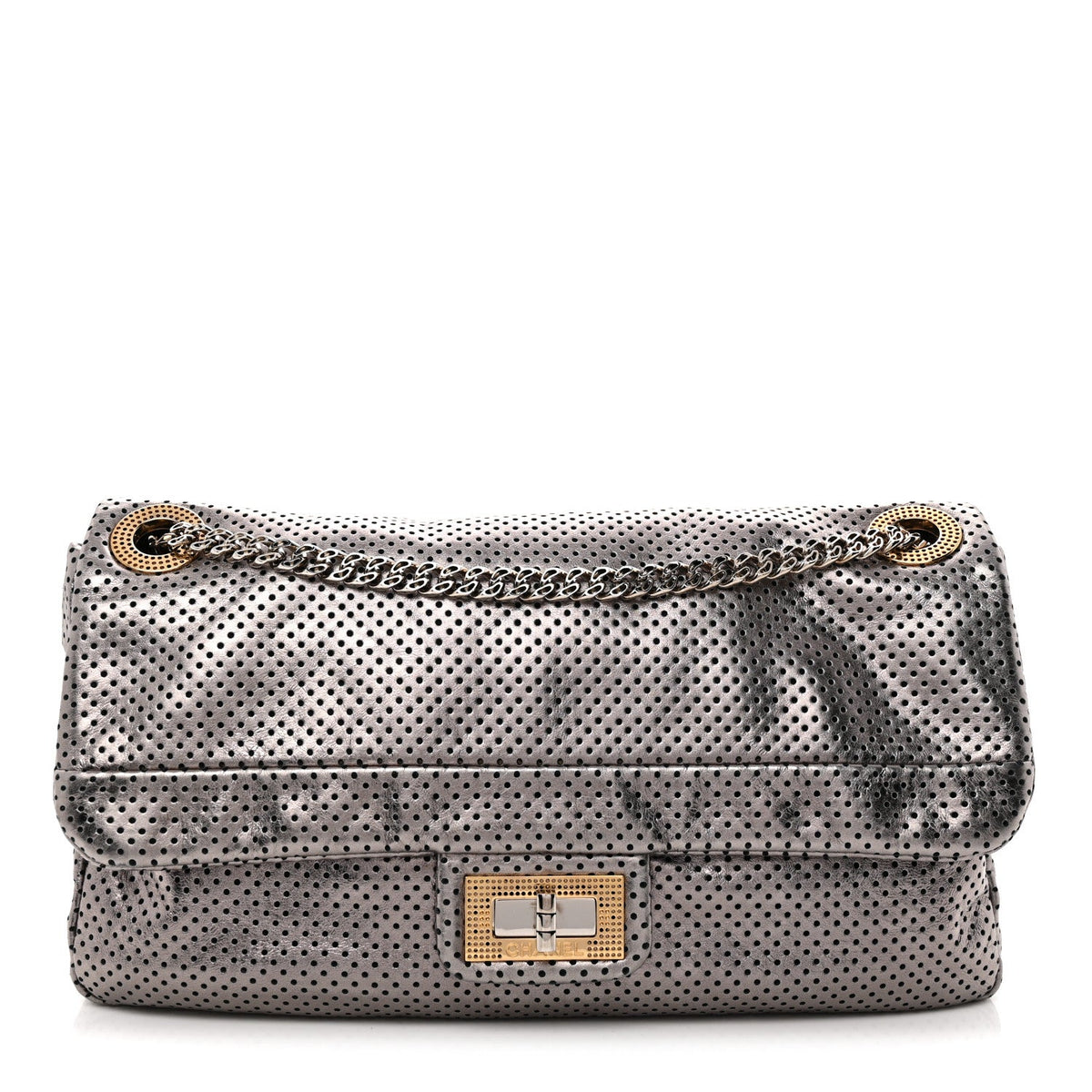 Calfskin Flap Shoulder Bag