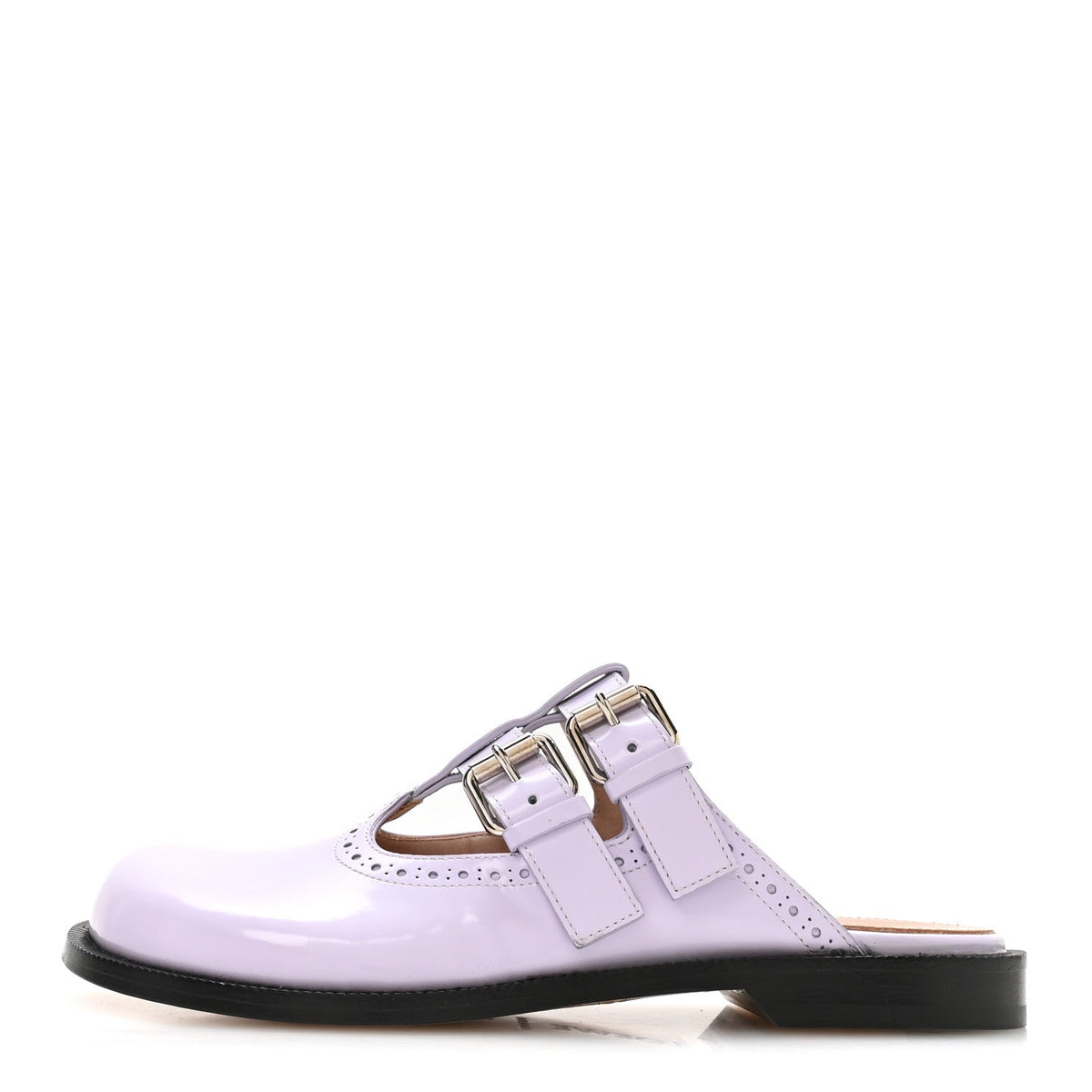 Loewecalfskin Campo Mary Jane Mule Lilac