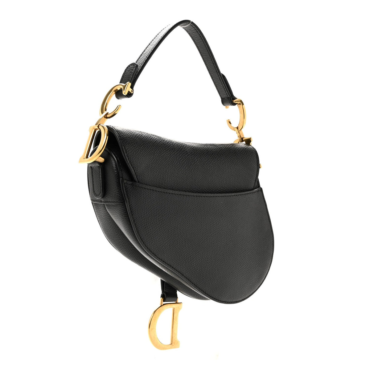 Mini Calfskin Handbag - Black