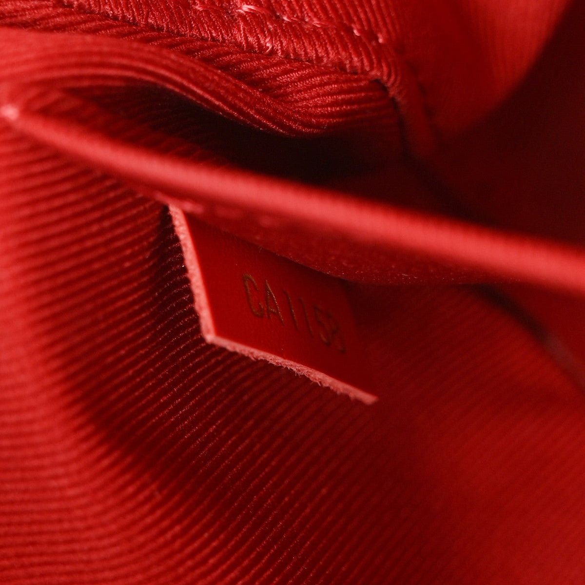 Monogram Saintonge Coquelicot Handbag