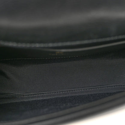 Small Quilted Calfskin Shoulder Bag - Black