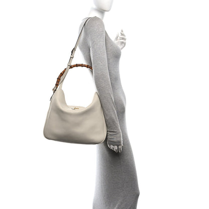 Large Calfskin Shoulder Bag - Red