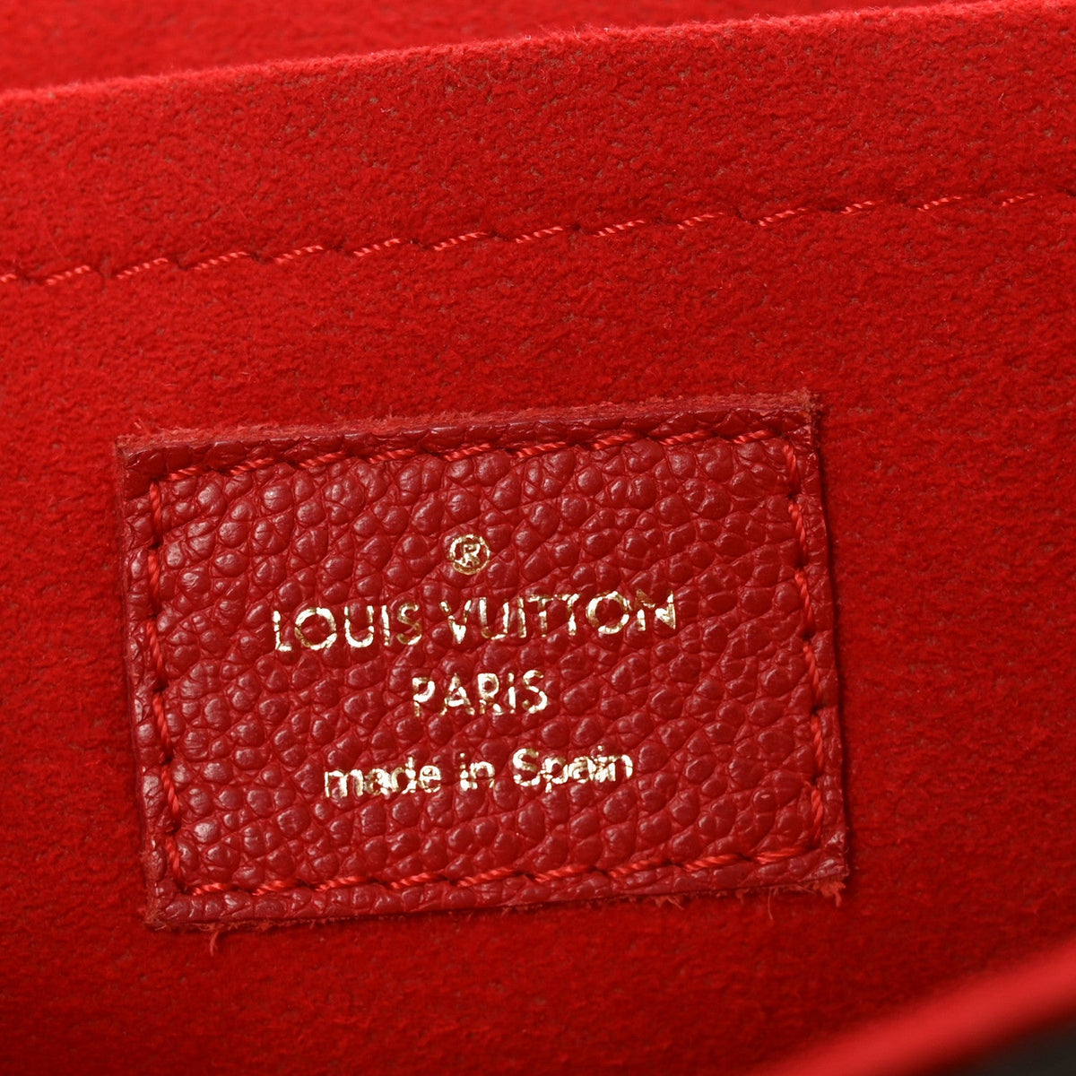 Monogram Saint Placide Cherry Handbag