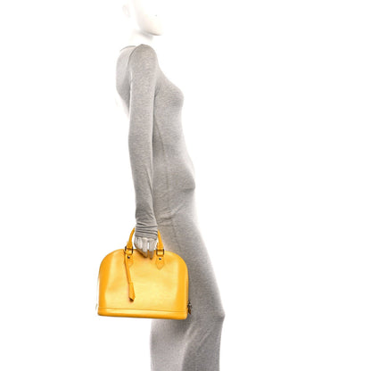 Epi Alma Pm Mimosa Handbag