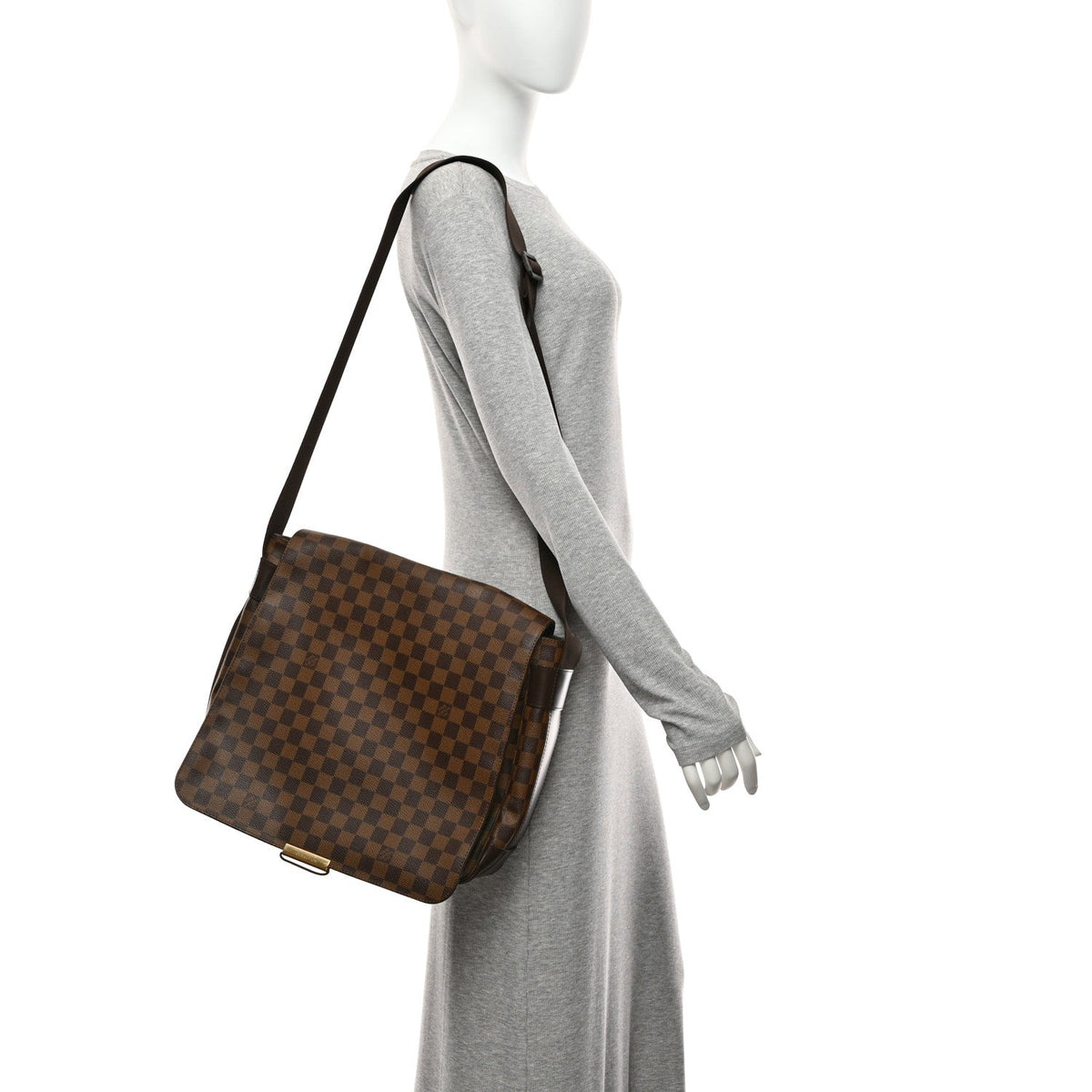 Damier Ebene Bastille Messenger Handbag