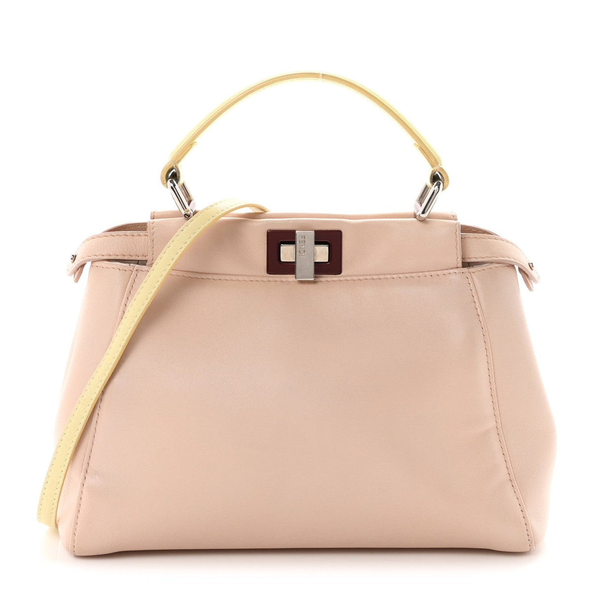 Mini Nappa Satchel Bag - Plaster