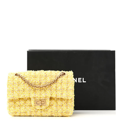 Mini Quilted Flap Shoulder Bag - Yellow