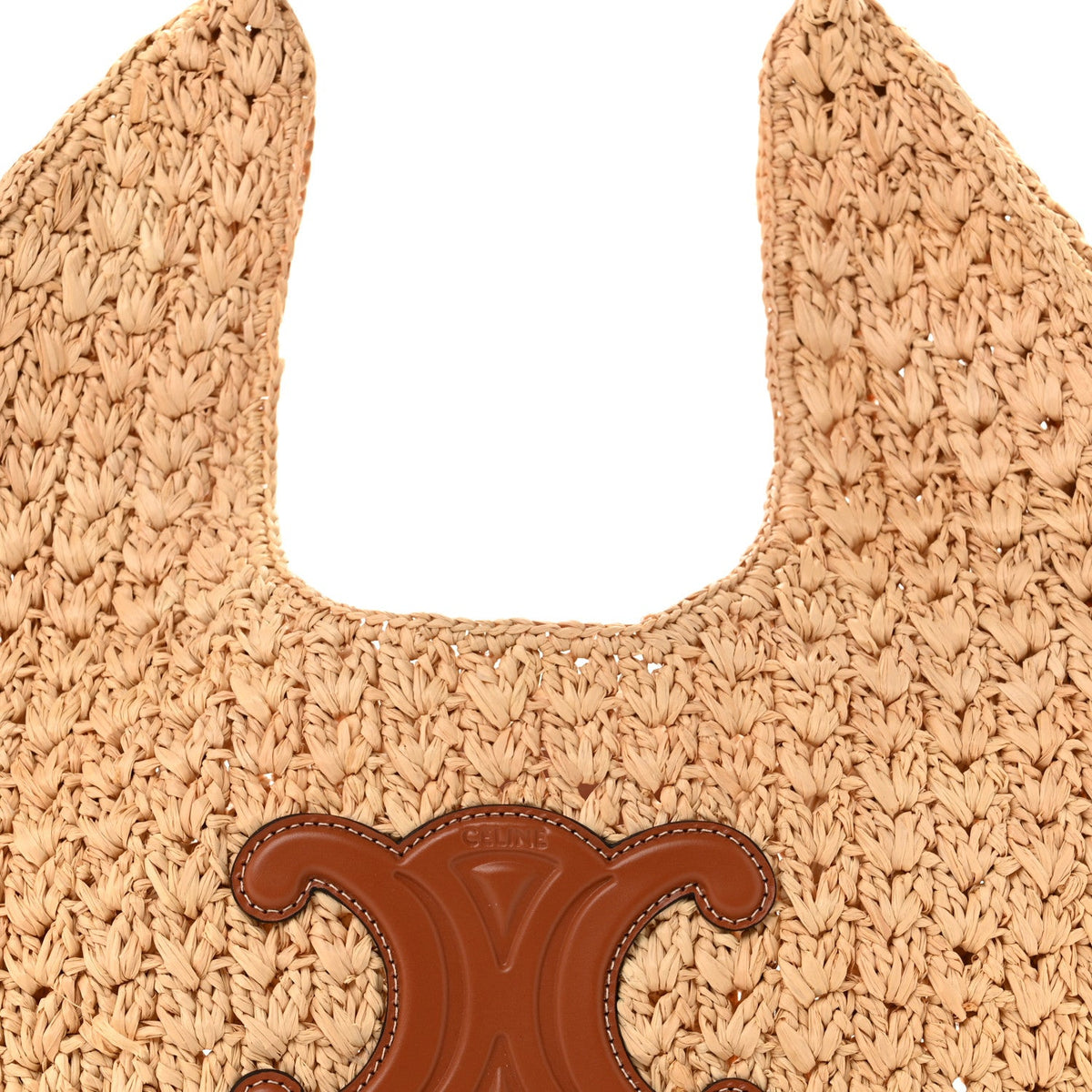 Calfskin Hobo Bag - Natural