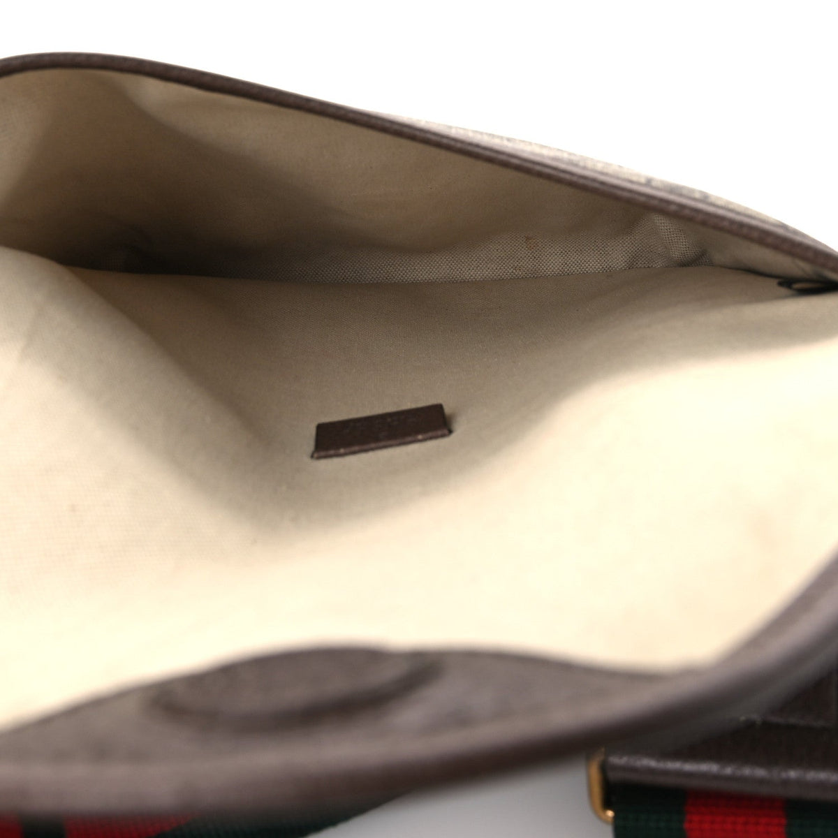 Medium Flap Shoulder Bag - Beige