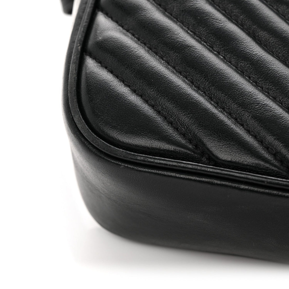 Calfskin Crossbody Bag - Black