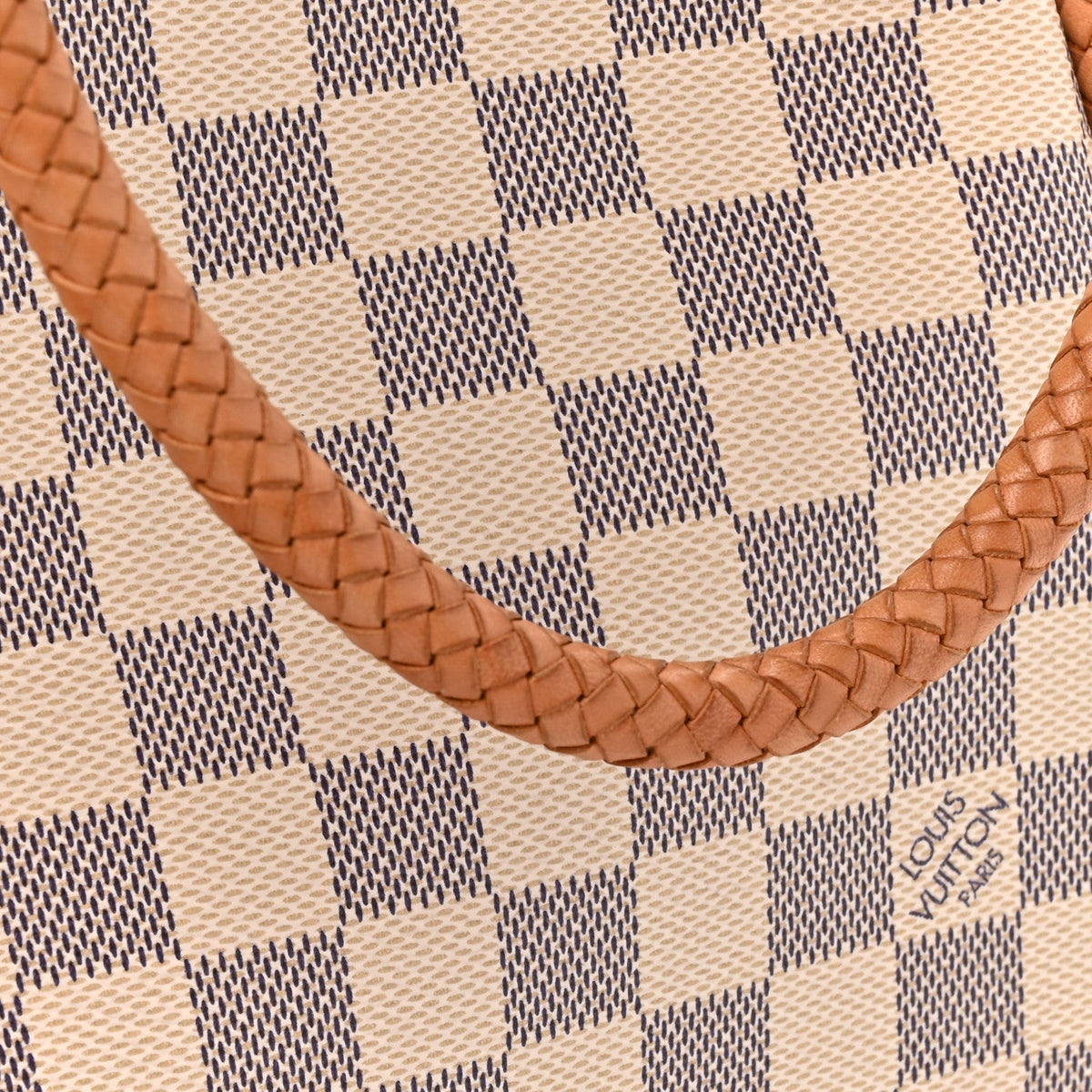 Damier Azur Propriano Rose Ballerine Handbag
