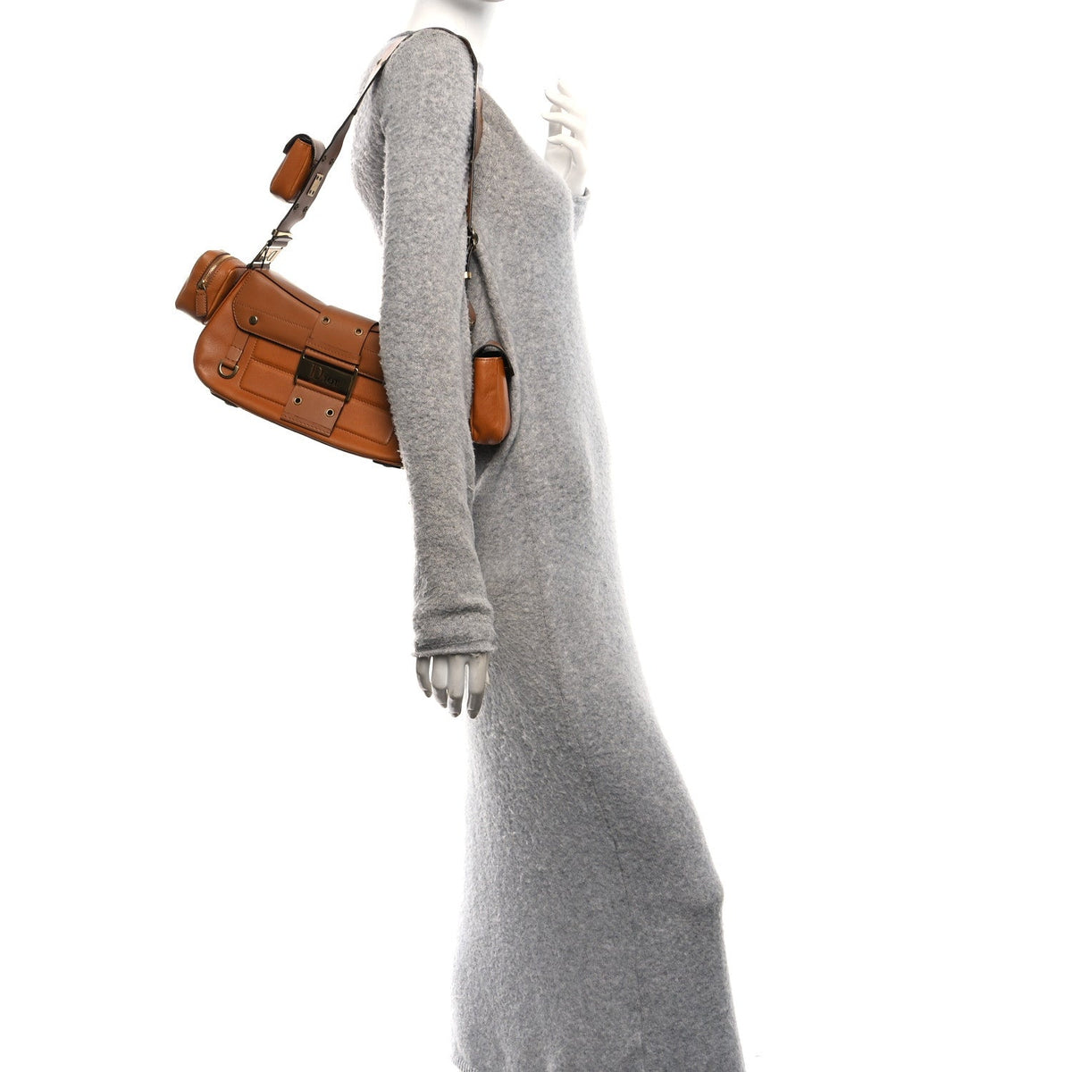 Calfskin Handbag - Tan